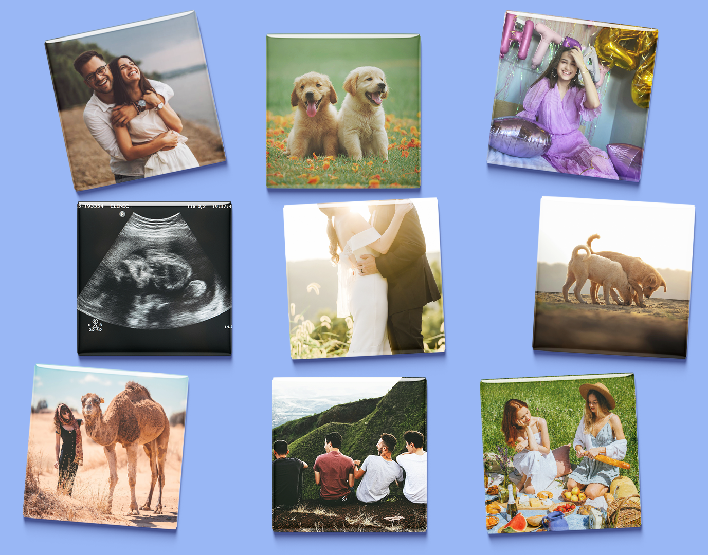 Imanes Con Fotos Únicas